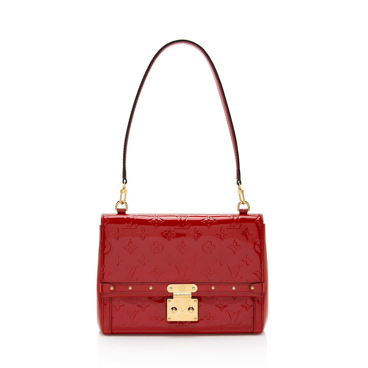 Louis Vuitton Monogram Vernis Venice Shoulder Bag (SHF-8iv4Vb)