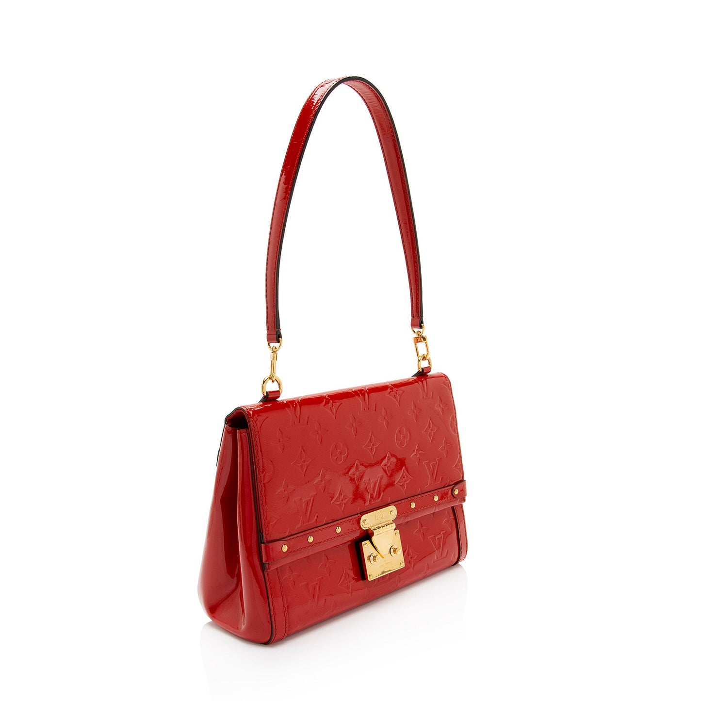 Louis Vuitton Monogram Vernis Venice Shoulder Bag (SHF-8iv4Vb)