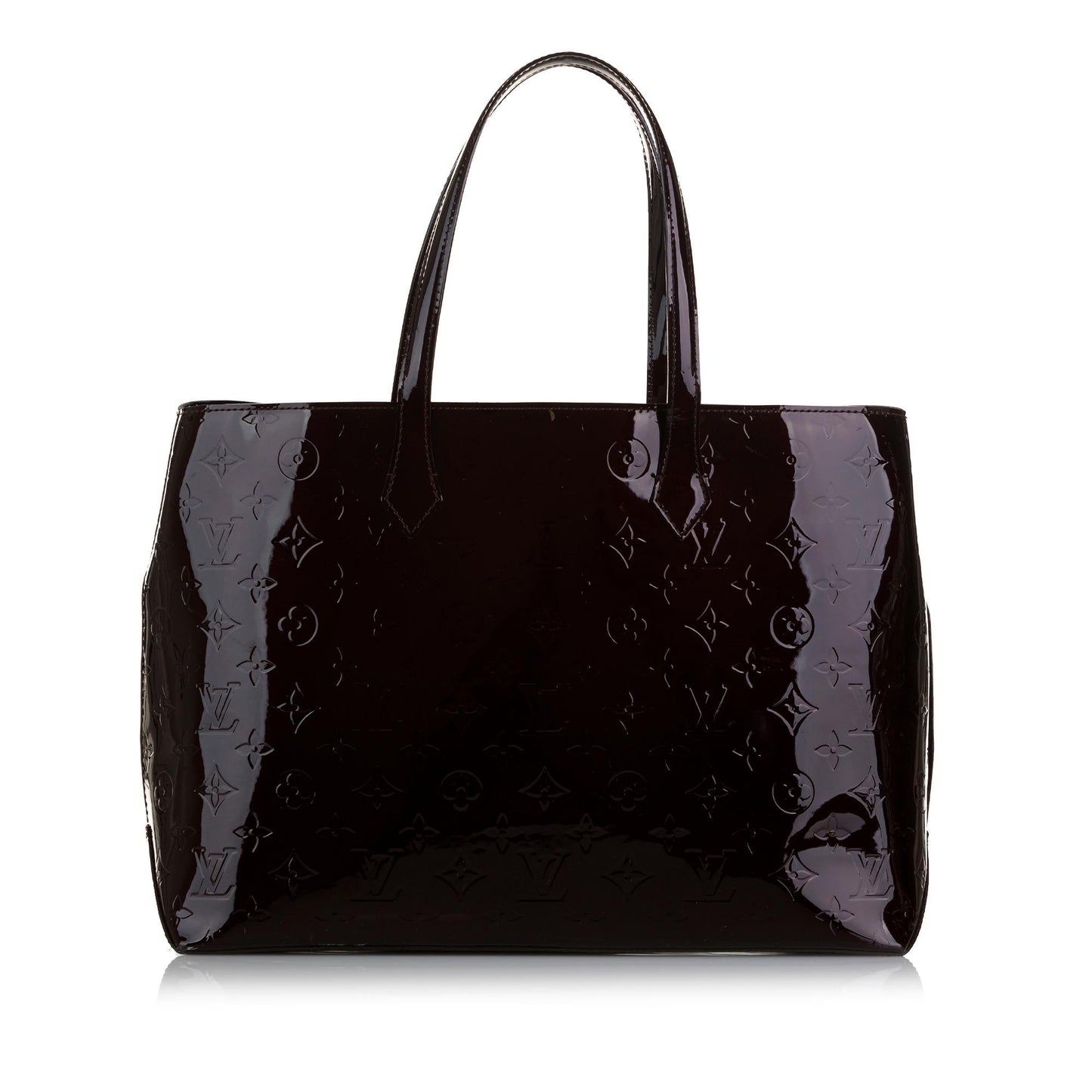 Louis Vuitton Monogram Vernis Wilshire MM (SHG-jyZpD3)