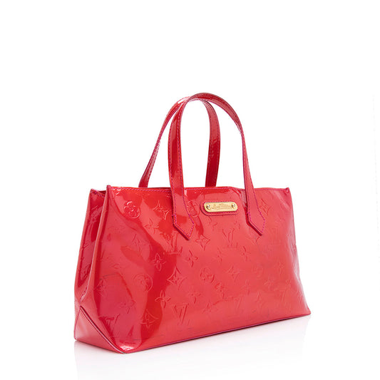 Louis Vuitton Monogram Vernis Wilshire PM Tote -  (SHF-18749)