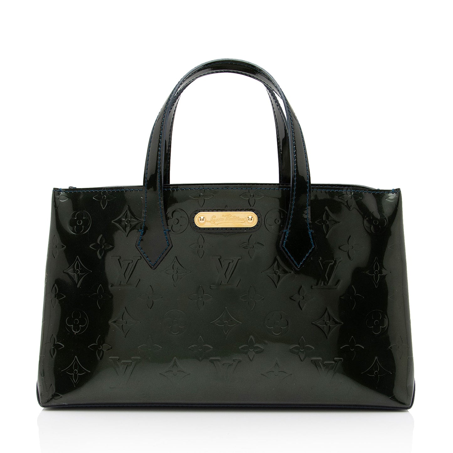 Louis Vuitton Monogram Vernis Wilshire PM Tote (SHF-ZcOAu3)