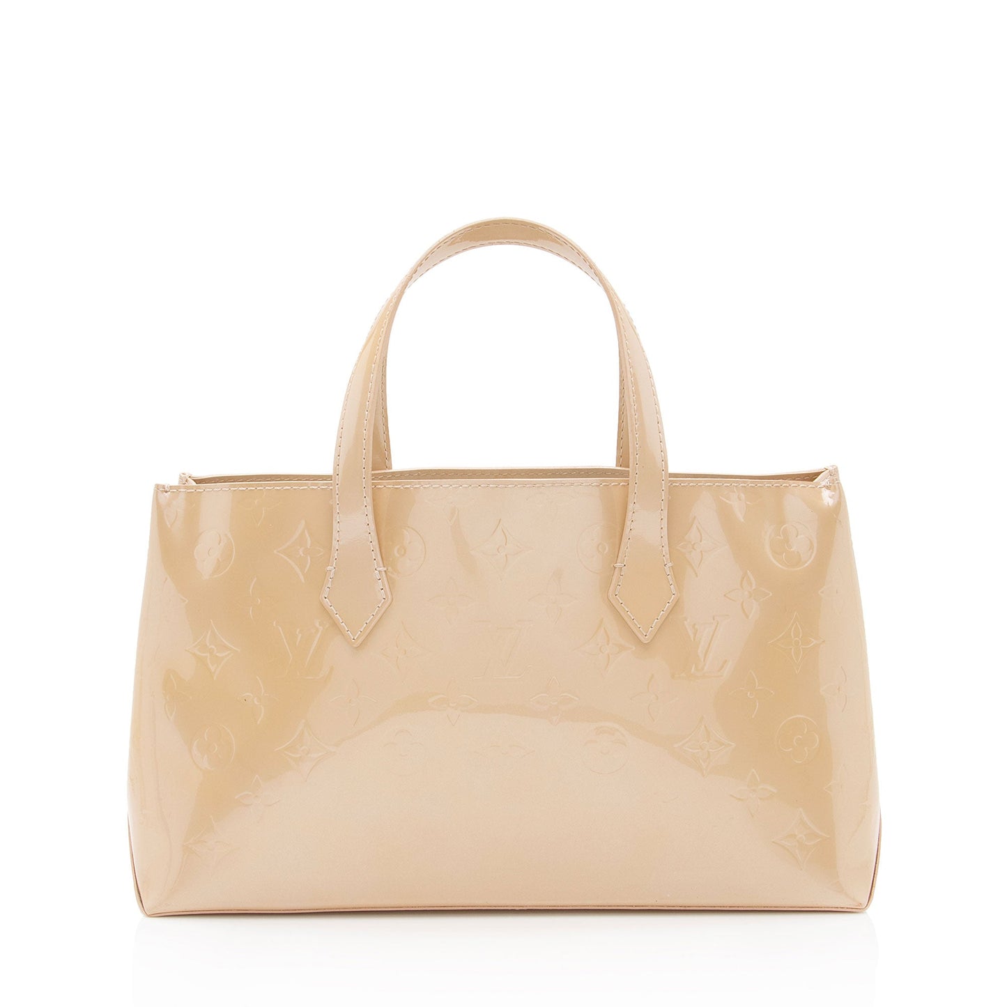 Louis Vuitton Monogram Vernis Wilshire PM Tote (SHF-LIDh3x)
