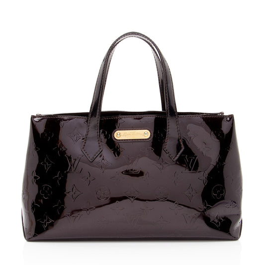 Louis Vuitton Monogram Vernis Wilshire PM Tote -