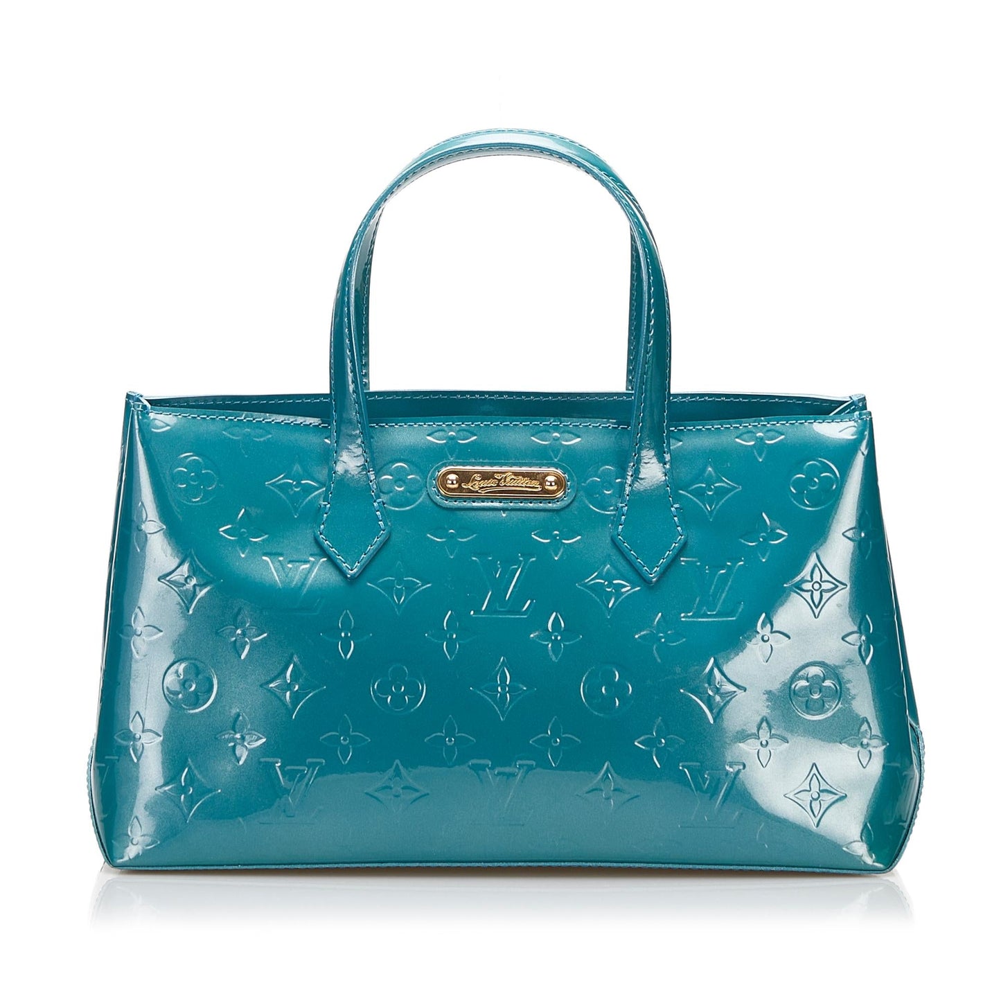 Louis Vuitton Monogram Vernis Wilshire PM (SHG-k4Mpiz)