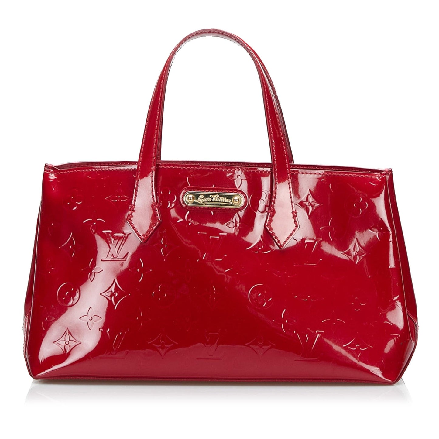 Louis Vuitton Monogram Vernis Wilshire PM (SHG-j2mK2w)