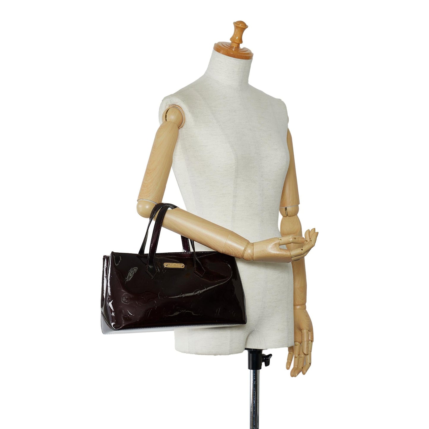 Louis Vuitton Monogram Vernis Wilshire PM (SHG-BeAyMF)