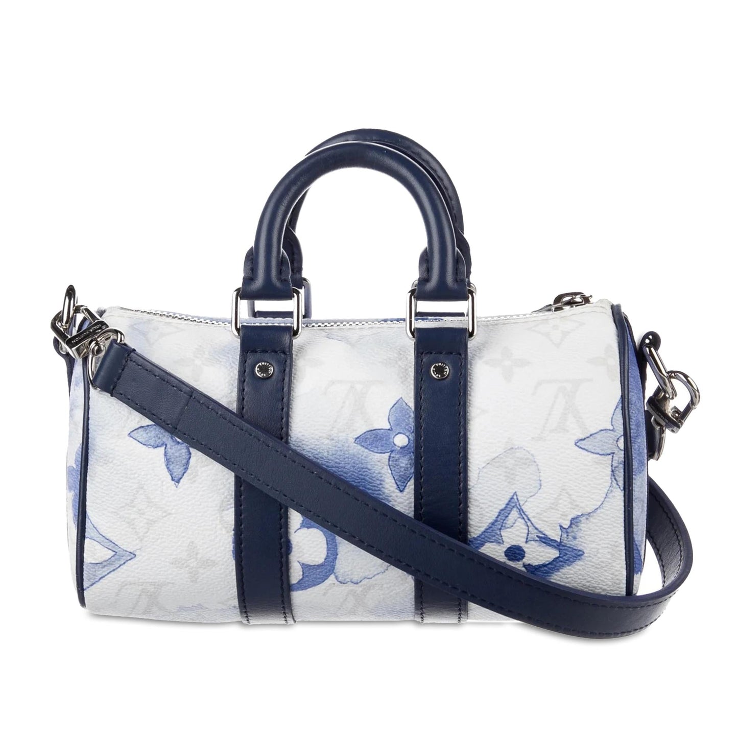 Louis Vuitton Monogram Watercolor Keepall Bandouliere XS (SHG-MAf0ah)