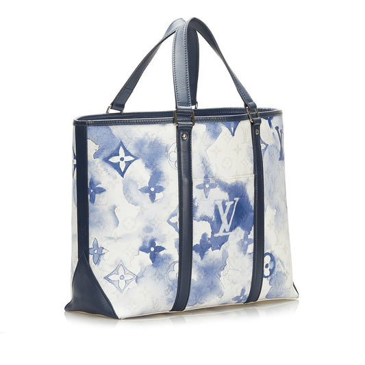 Louis Vuitton Monogram Watercolor Weekend Tote PM (SHG-bNvpTu)