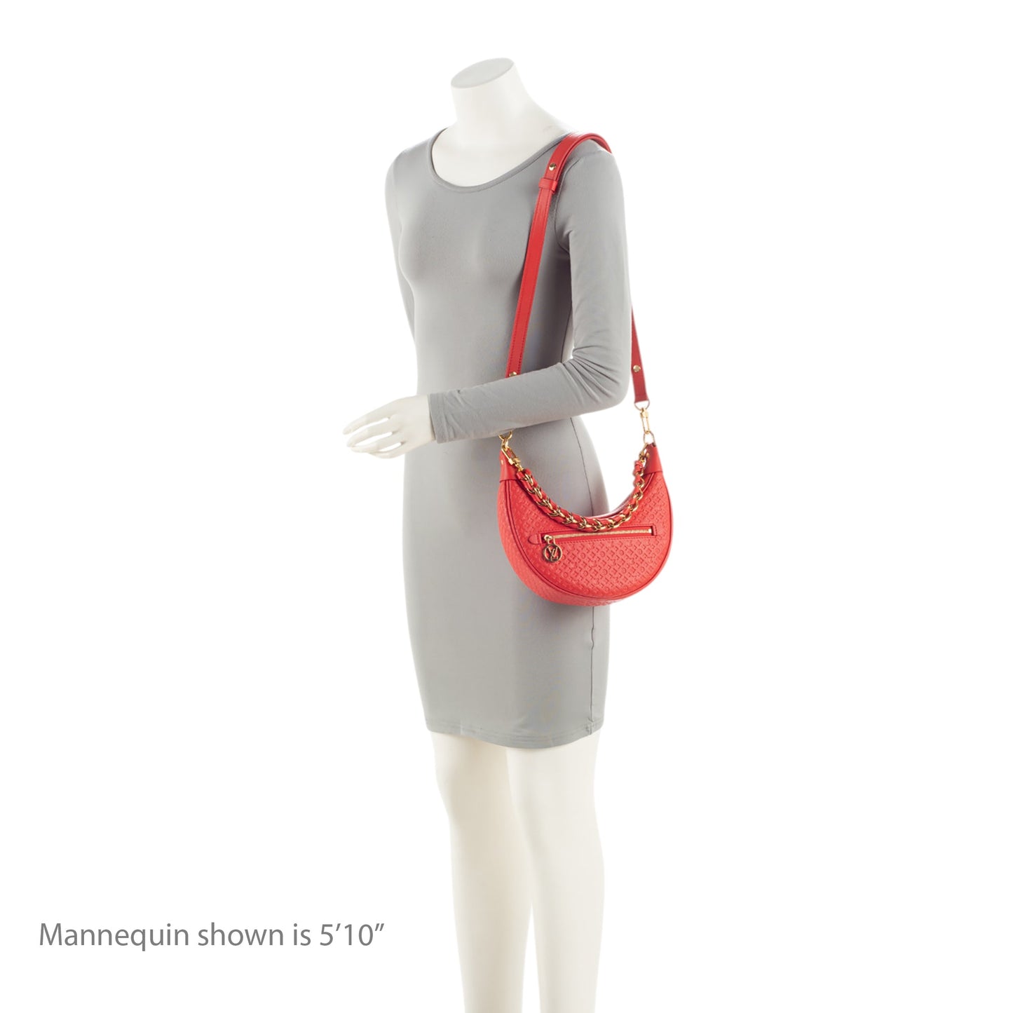 Louis Vuitton Nanogram Embossed Loop Shoulder Bag