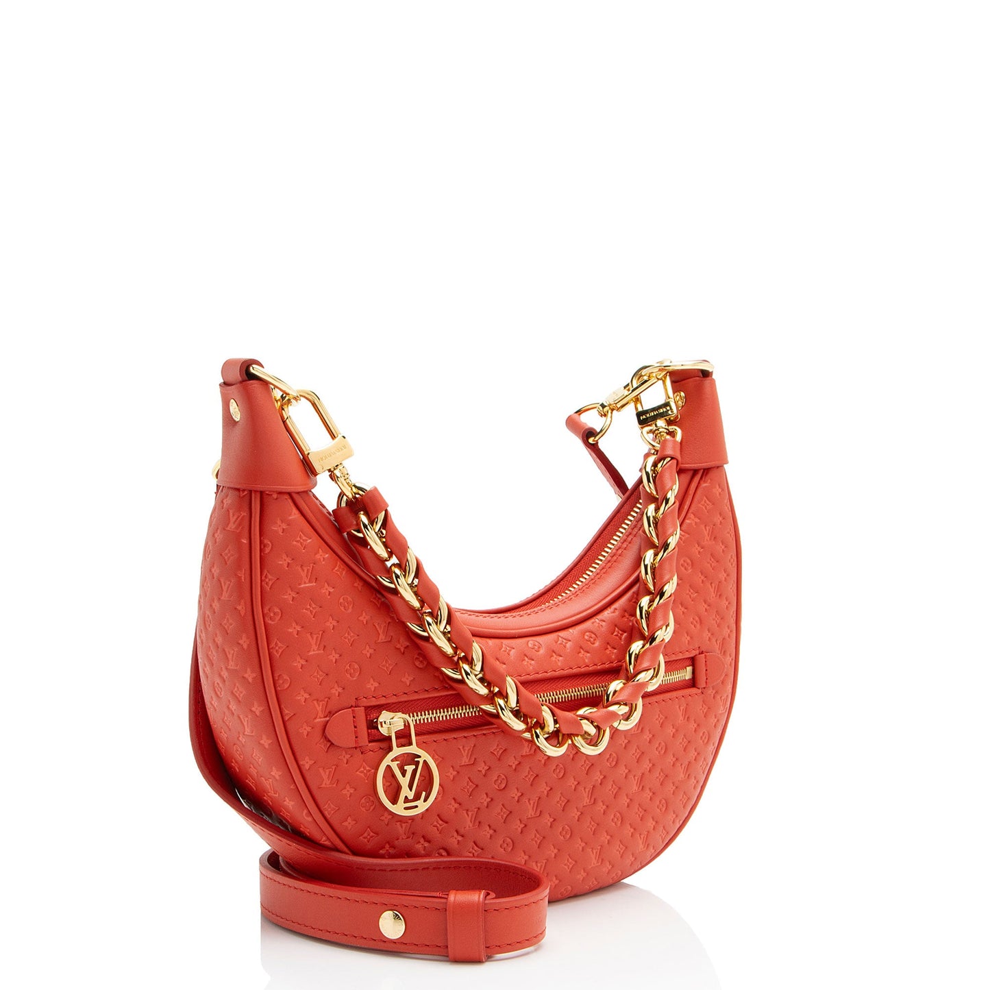 Louis Vuitton Nanogram Embossed Loop Shoulder Bag