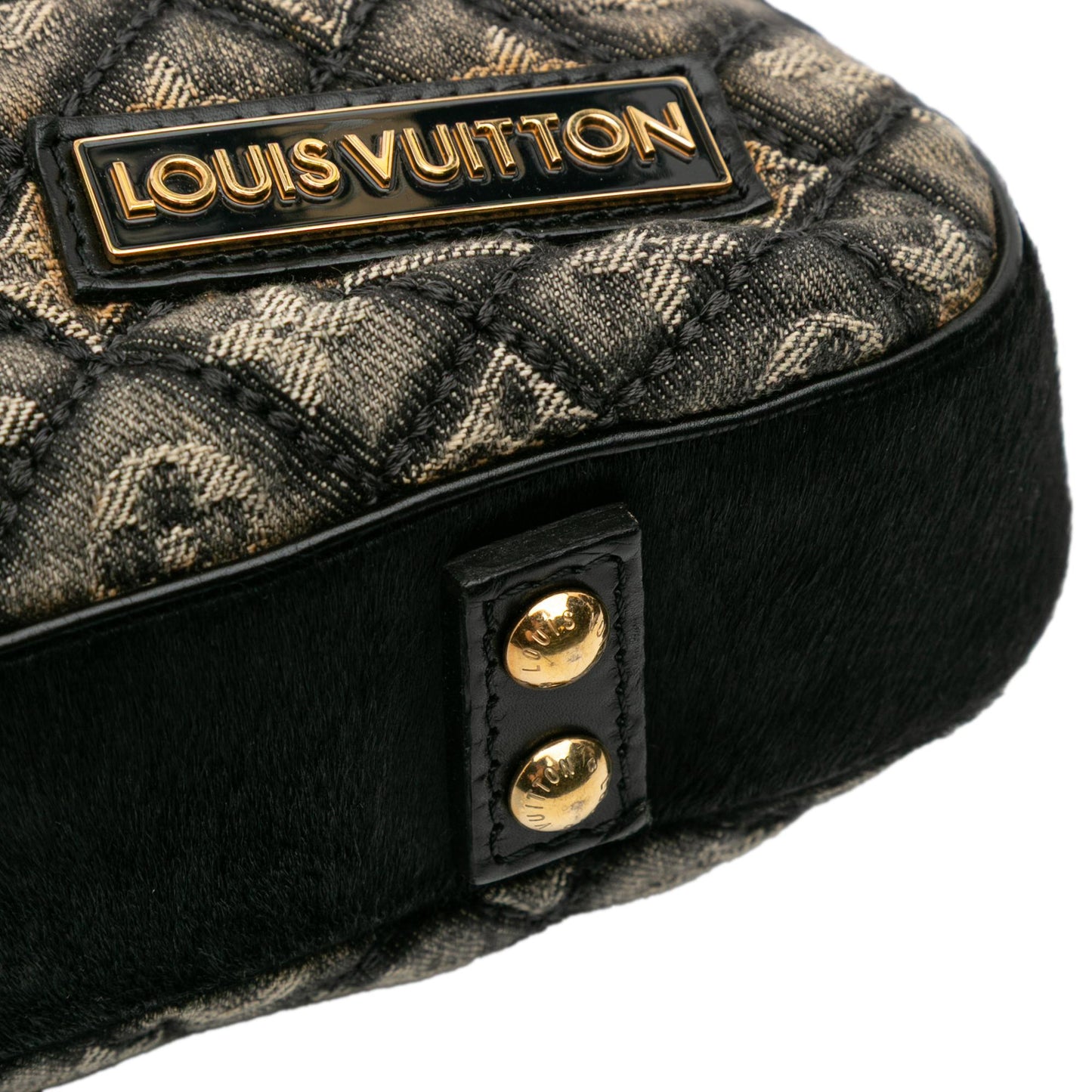 Louis Vuitton Quilted Monogram Denim Musette
