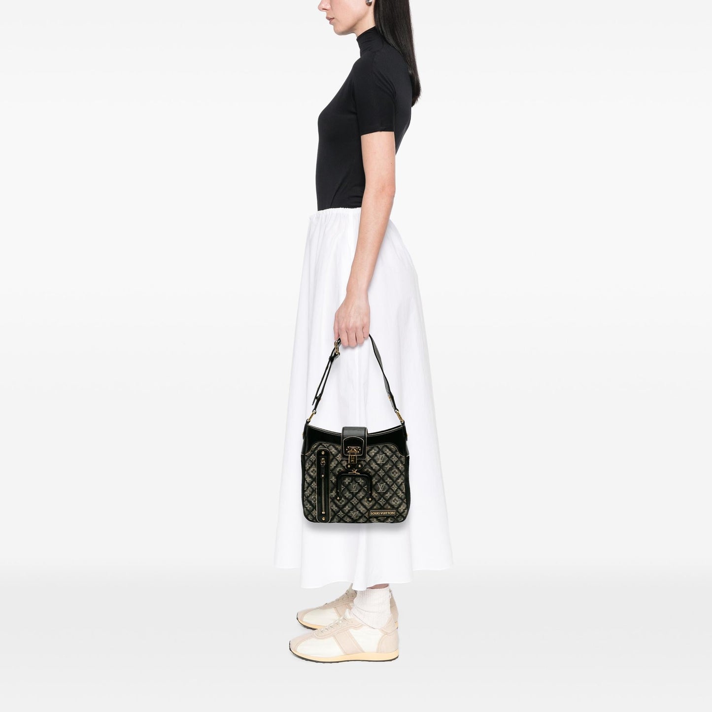 Louis Vuitton Quilted Monogram Denim Musette