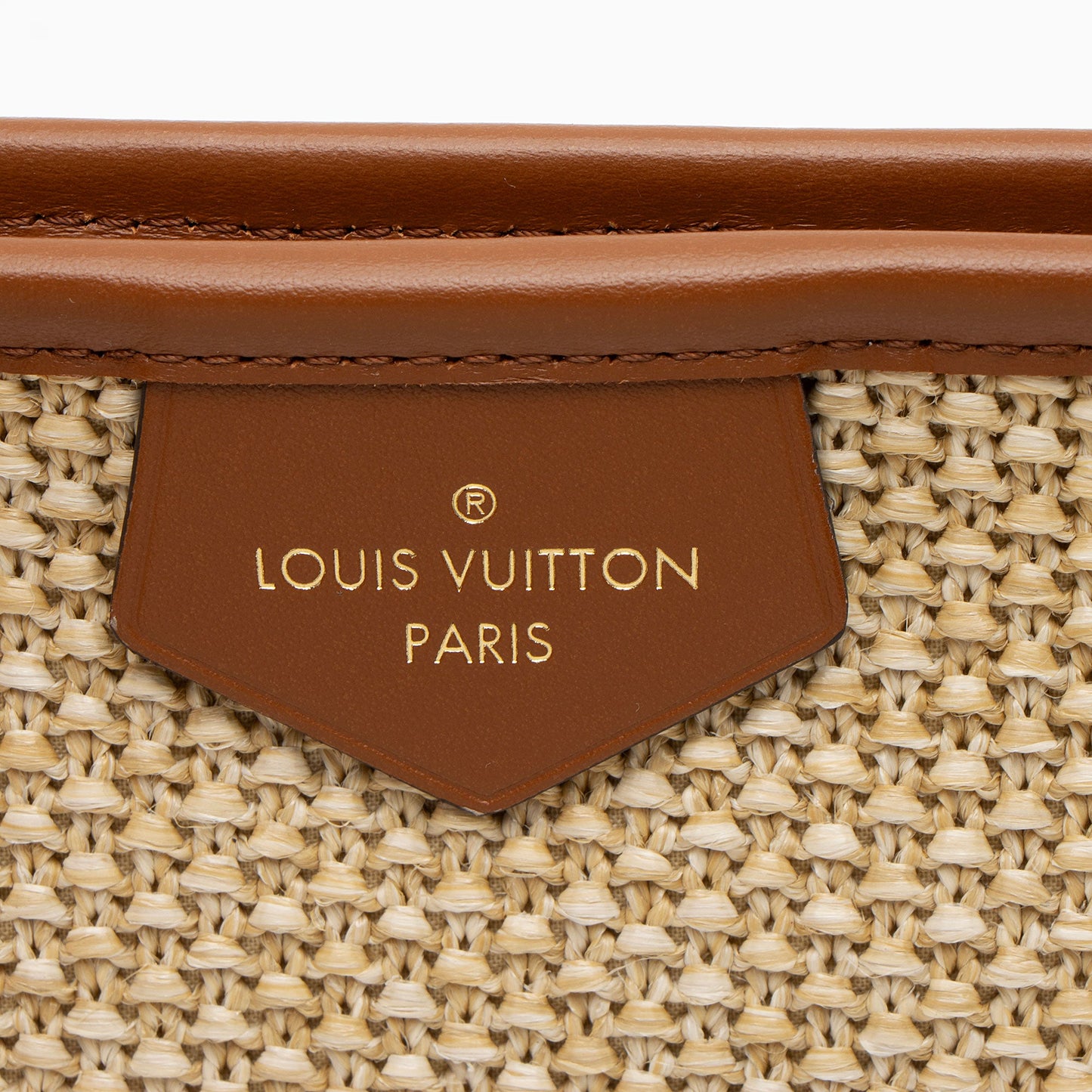 Louis Vuitton Raffia Pochette (SHF-DxI9Le)