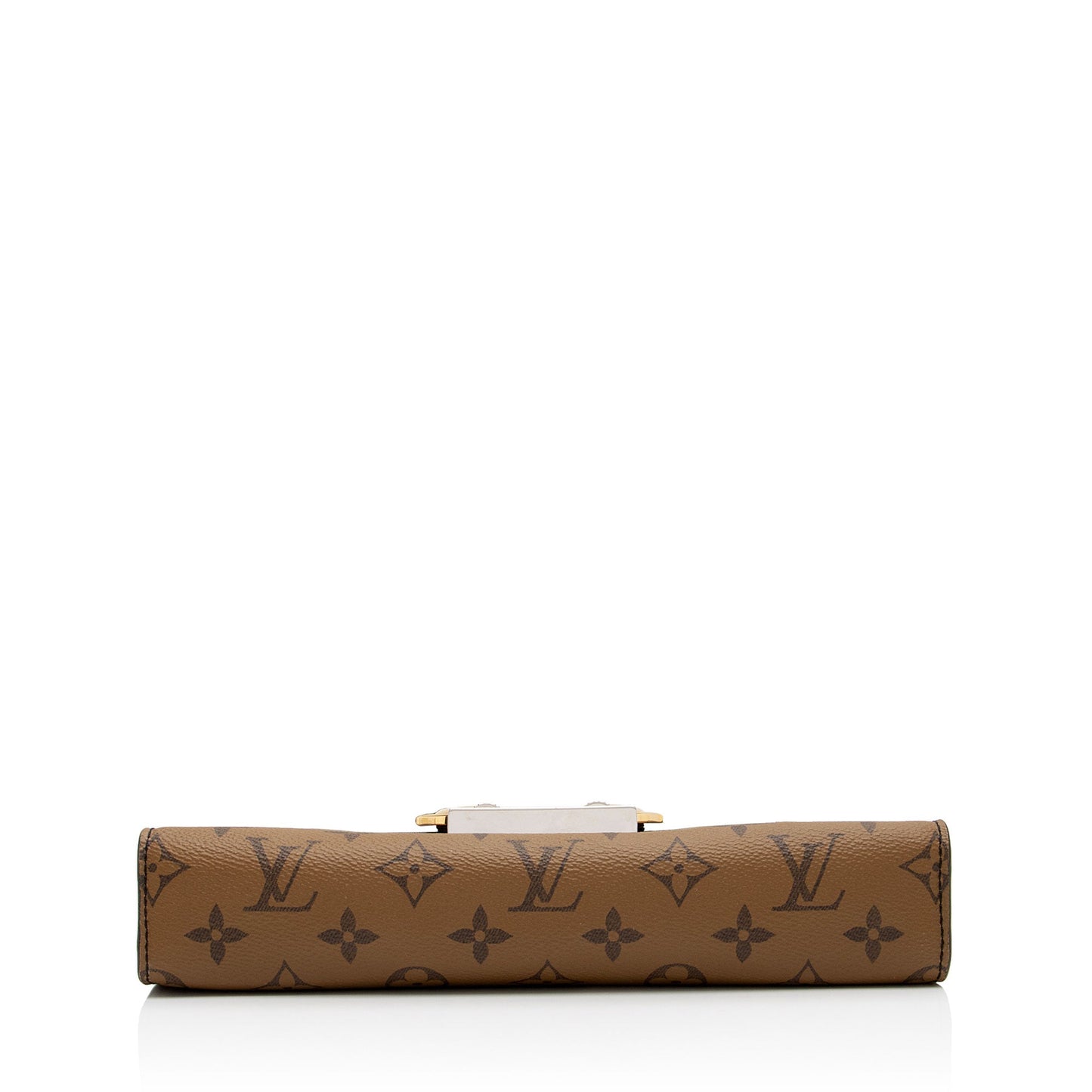 Louis Vuitton Reverse Monogram Column Pochette (SHF-HTgM8Z)