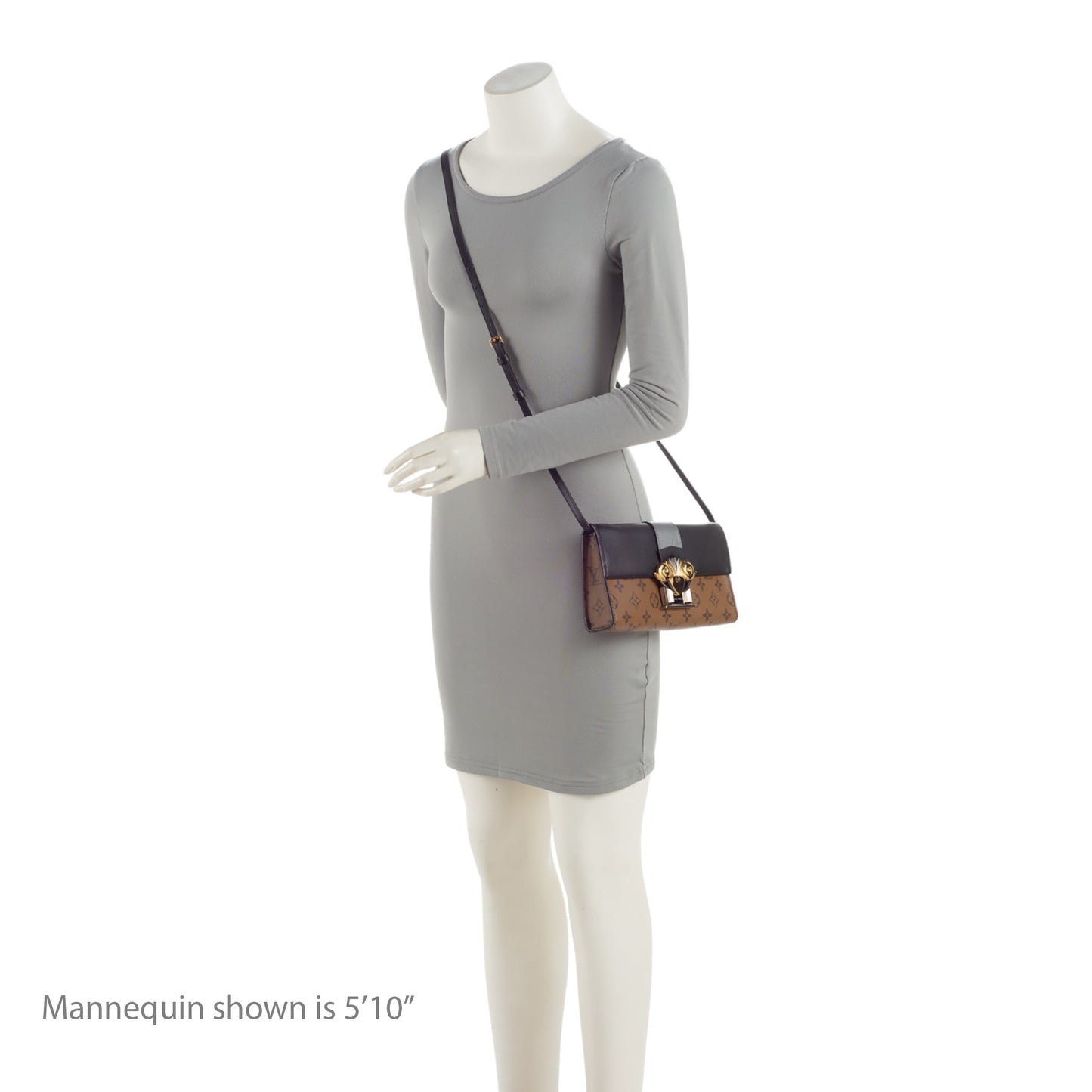 Louis Vuitton Reverse Monogram Column Pochette (SHF-uUjQaz)