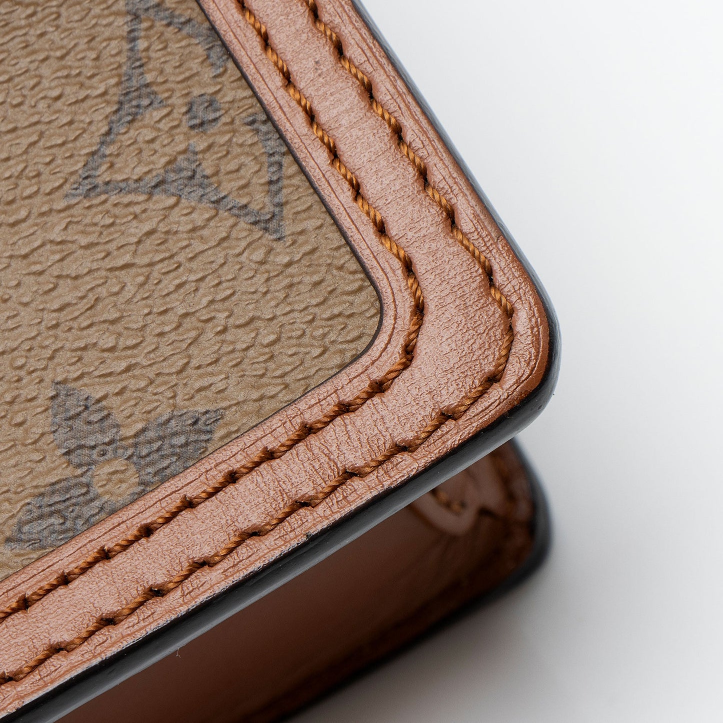 Louis Vuitton Reverse Monogram Dauphine Chain Wallet