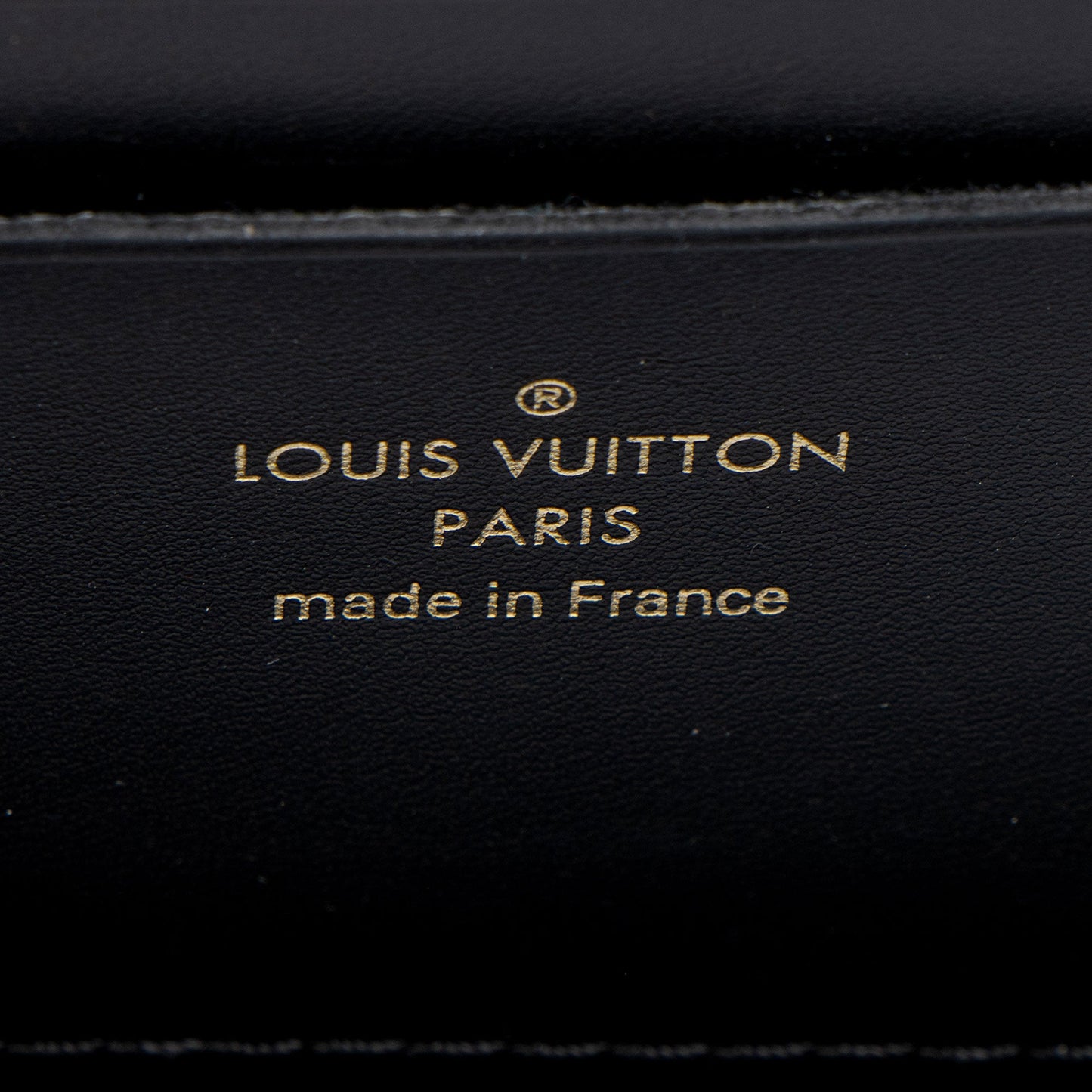 Louis Vuitton Reverse Monogram Dauphine Chain Wallet