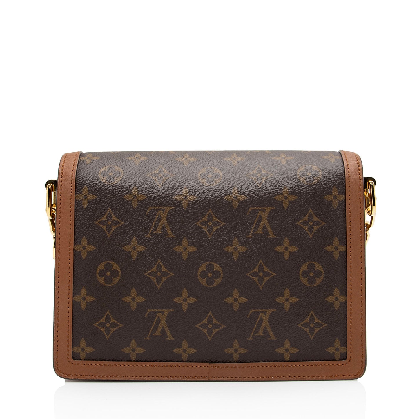 Louis Vuitton Reverse Monogram Dauphine MM Shoulder Bag (SHF-6RbLkp)