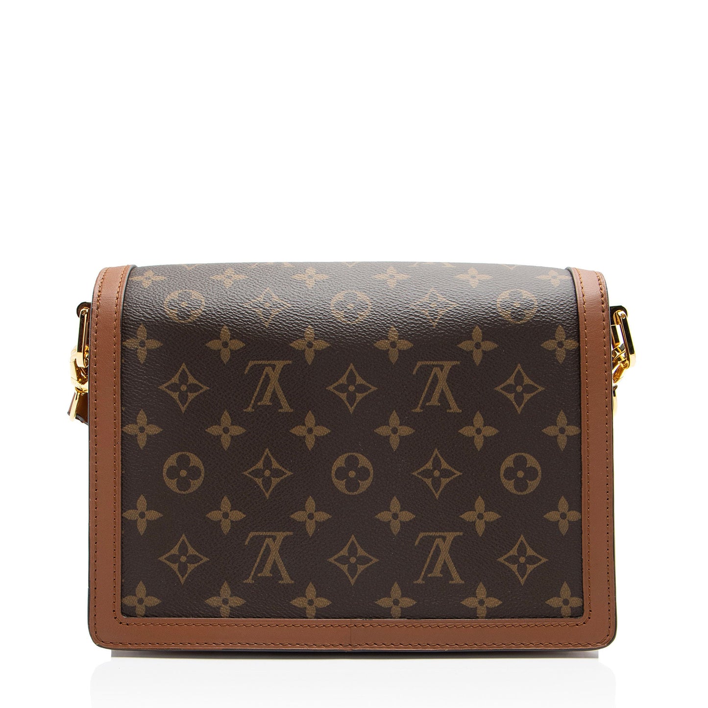 Louis Vuitton Reverse Monogram Dauphine MM Shoulder Bag -  (SHF-qc8Mo6)