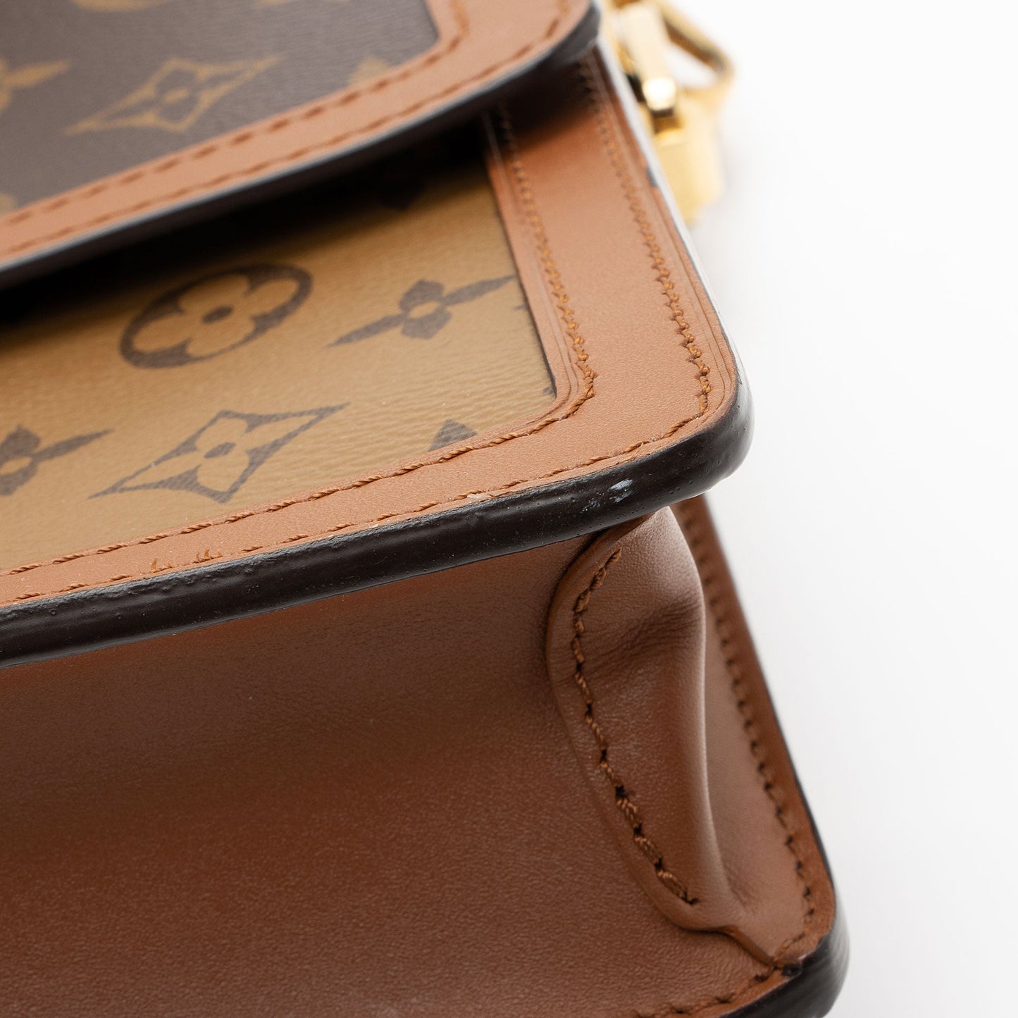 Louis Vuitton Reverse Monogram Dauphine MM Shoulder Bag