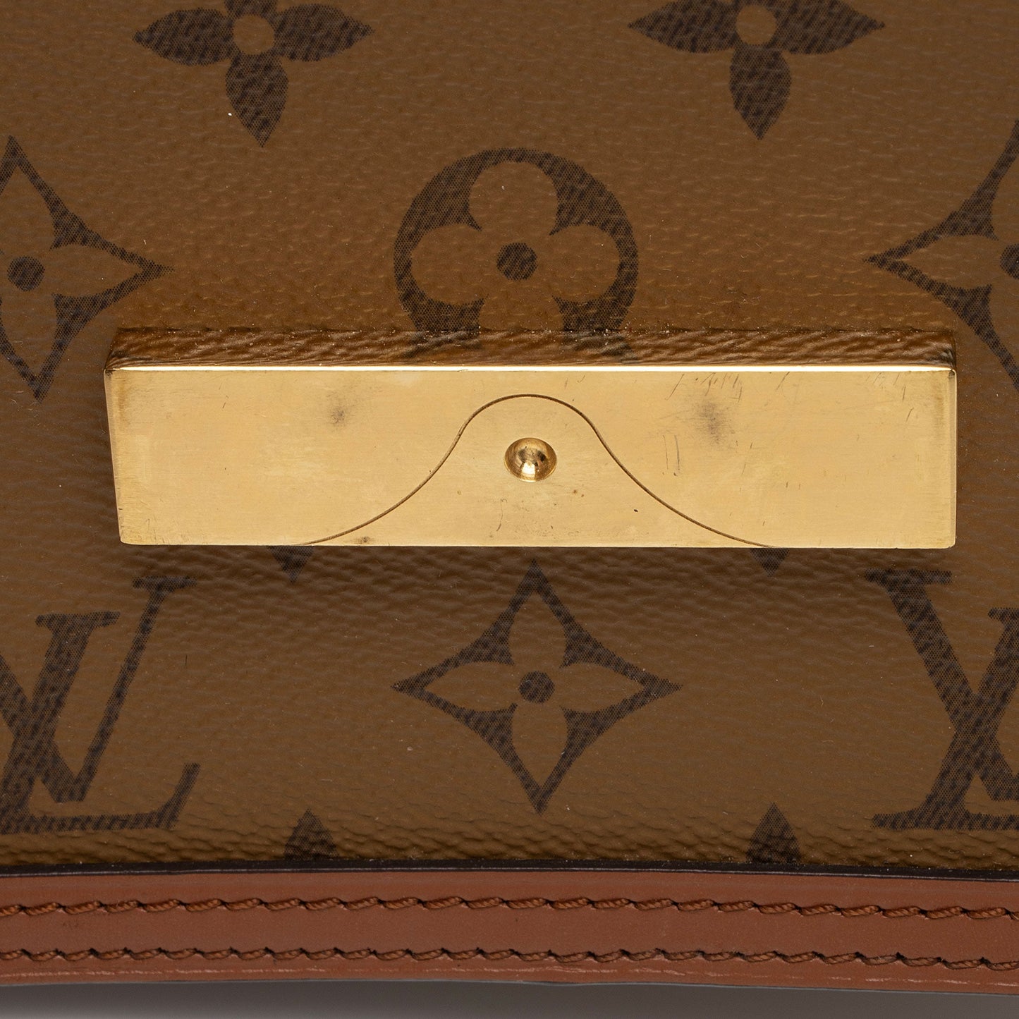 Louis Vuitton Reverse Monogram Dauphine Mini Shoulder Bag (SHF-NF159w)