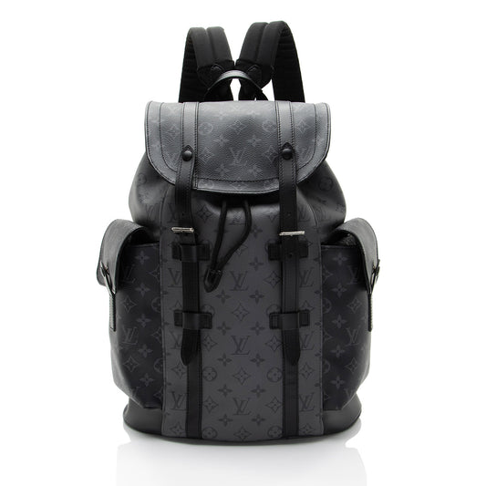 Louis Vuitton Reverse Monogram Eclipse Christopher PM Backpack (SHF-666qCF)