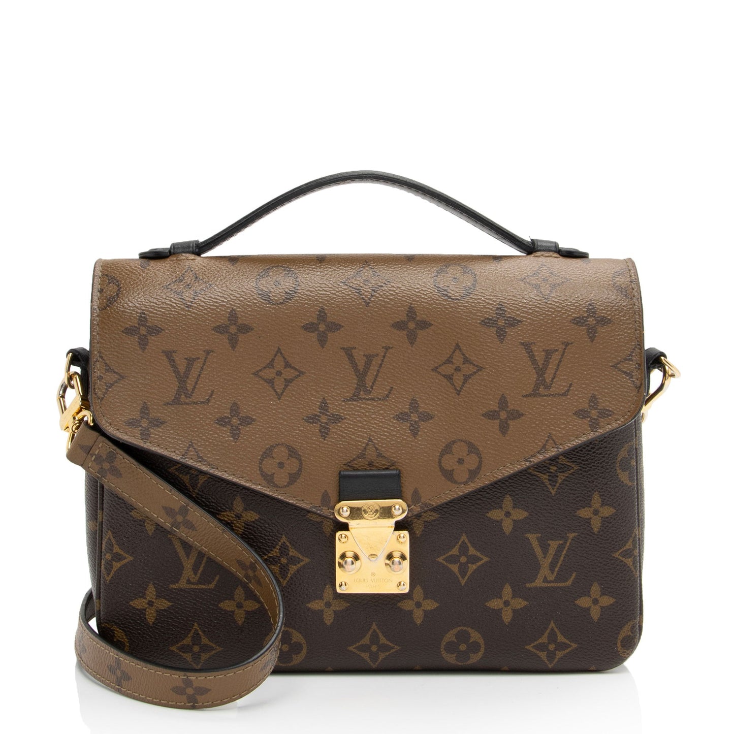 Louis Vuitton Reverse Monogram Pochette Metis Shoulder Bag -  (SHF-q1FZli)