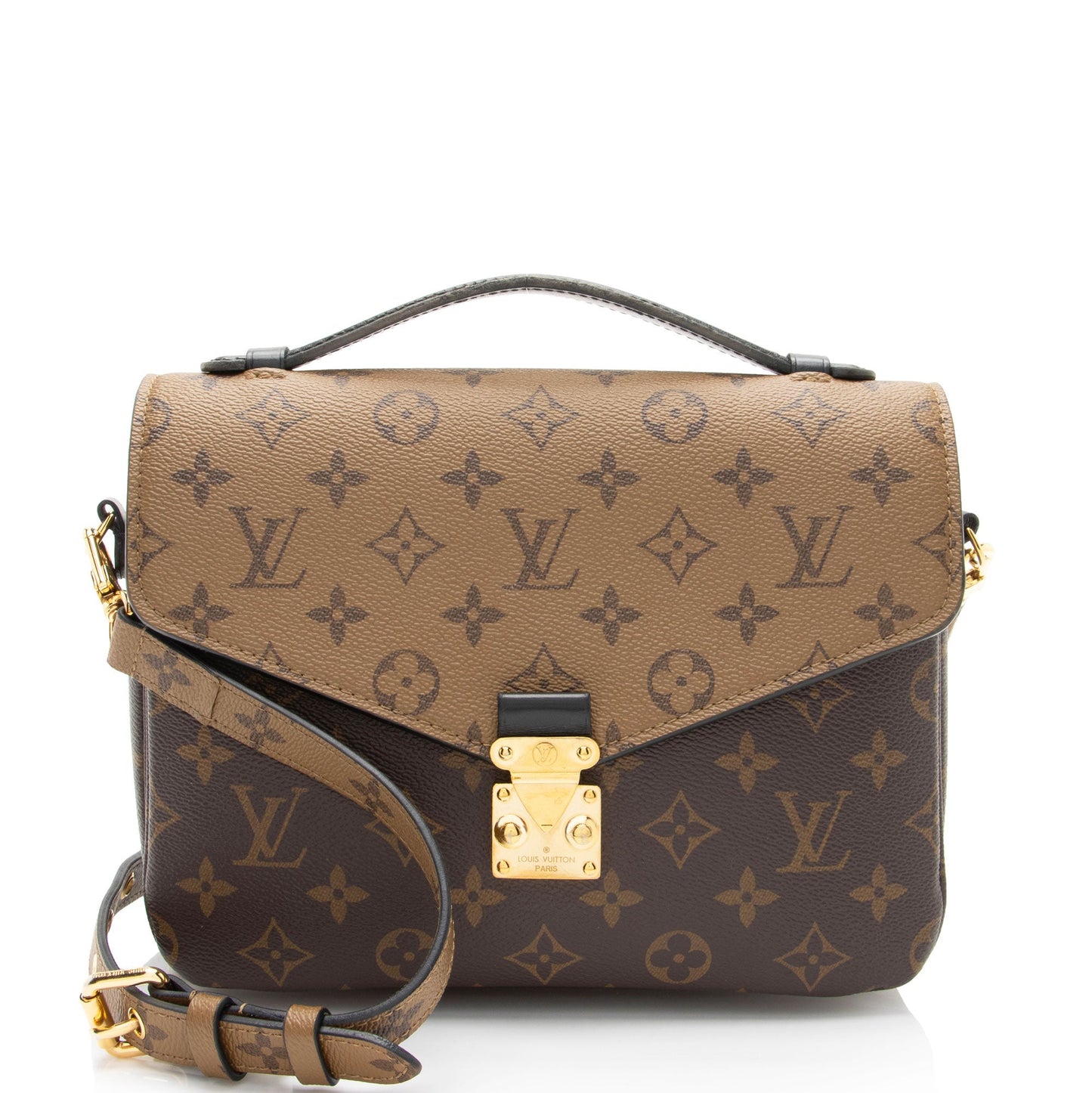 Louis Vuitton Reverse Monogram Pochette Metis Shoulder Bag -  (SHF-tj1cw4)