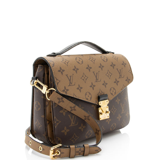 Louis Vuitton Reverse Monogram Pochette Metis Shoulder Bag -  (SHF-tj1cw4)