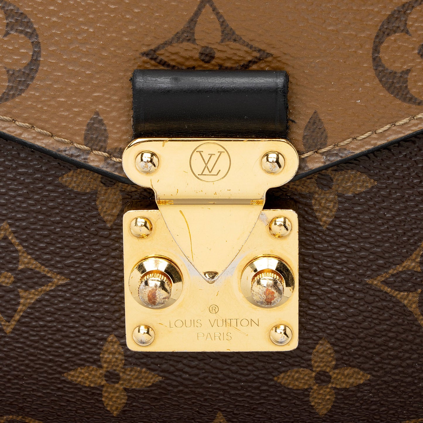 Louis Vuitton Reverse Monogram Pochette Metis Shoulder Bag -