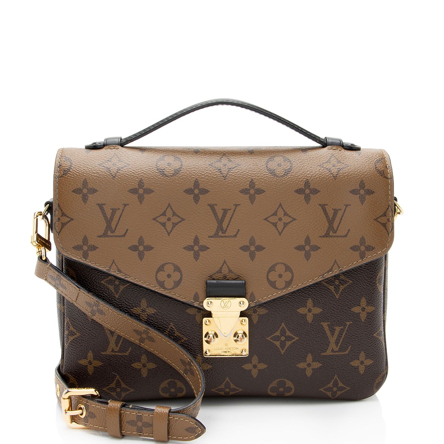 Louis Vuitton Reverse Monogram Pochette Metis Shoulder Bag -