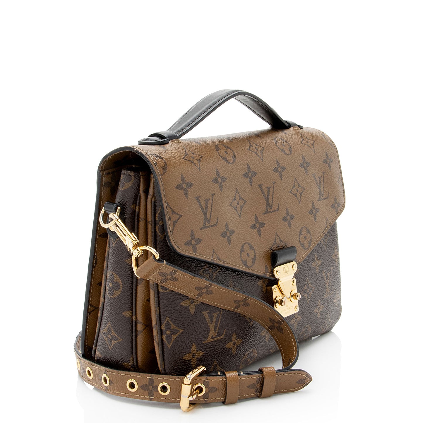 Louis Vuitton Reverse Monogram Pochette Metis Shoulder Bag -