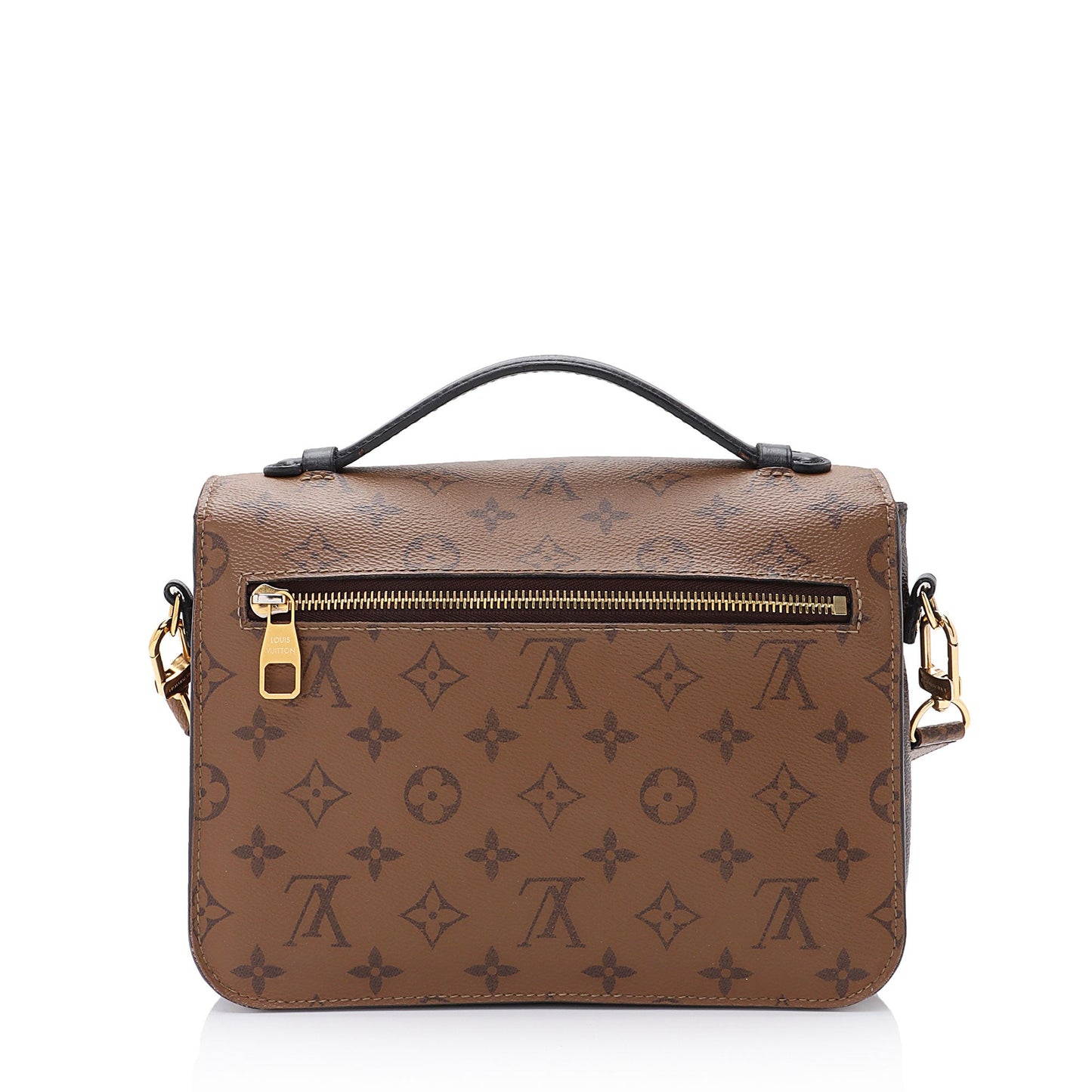 Louis Vuitton Reverse Monogram Pochette Metis Shoulder Bag (SHF-HDehHC)
