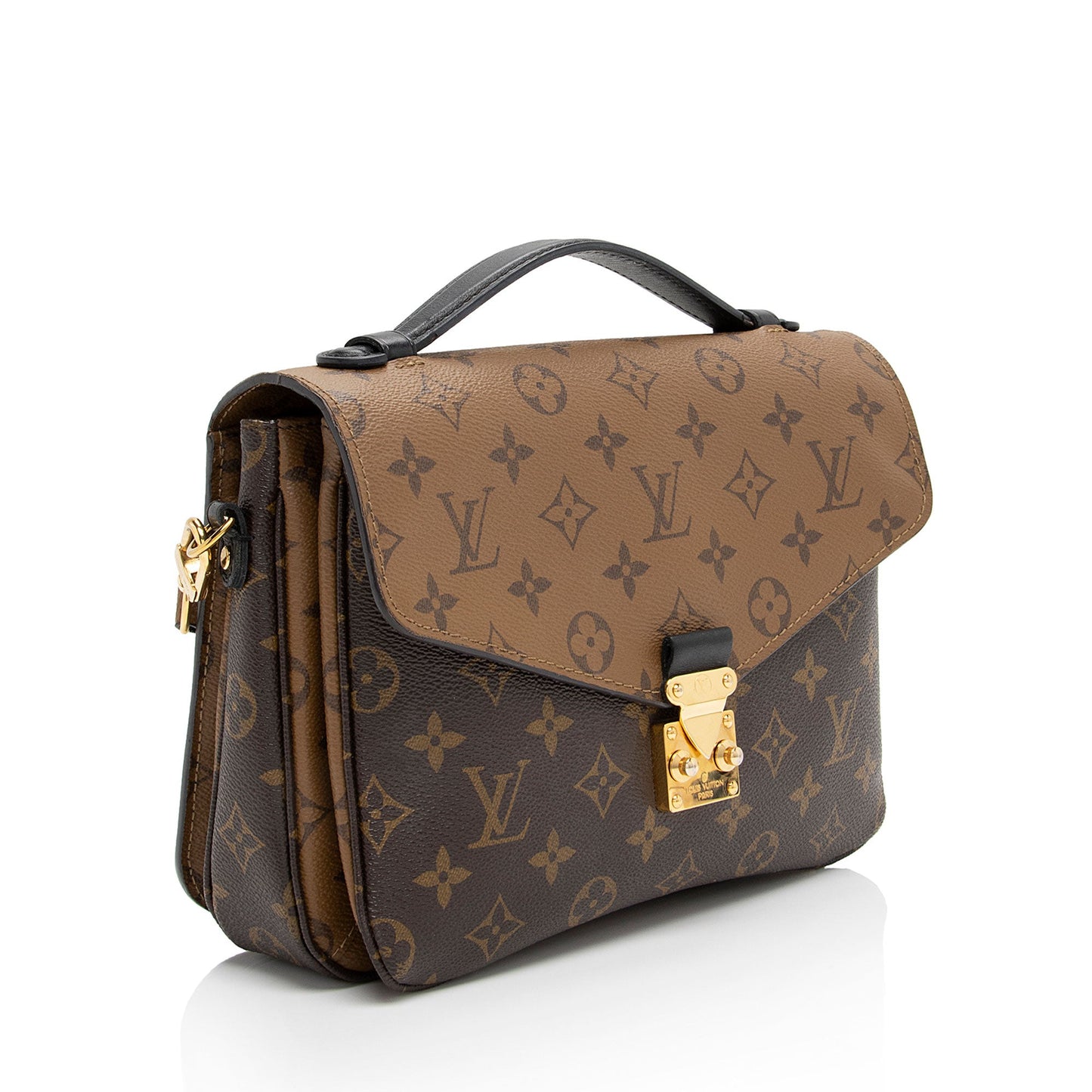 Louis Vuitton Reverse Monogram Pochette Metis Shoulder Bag (SHF-F3L3HO)