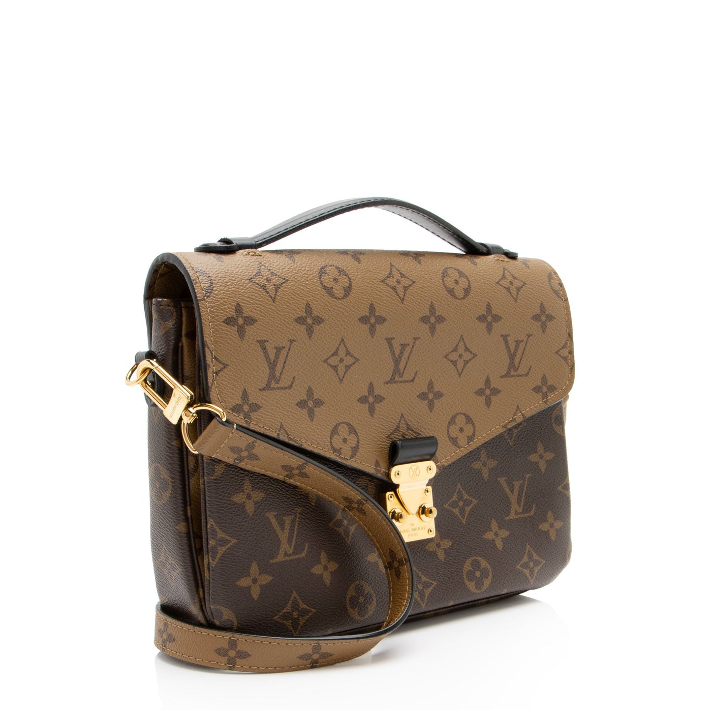 Louis Vuitton Reverse Monogram Pochette Metis Shoulder Bag (SHF-t8S0jK)