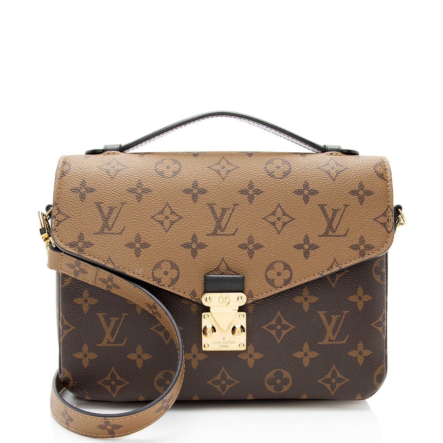 Louis Vuitton Reverse Monogram Pochette Metis Shoulder Bag