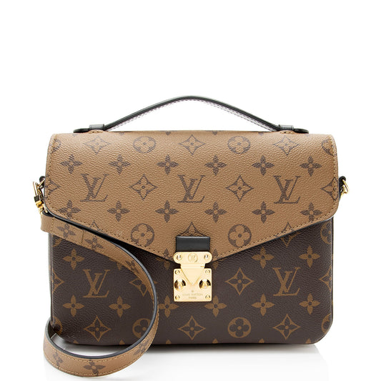 Louis Vuitton Reverse Monogram Pochette Metis Shoulder Bag