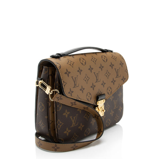 Louis Vuitton Reverse Monogram Pochette Metis Shoulder Bag