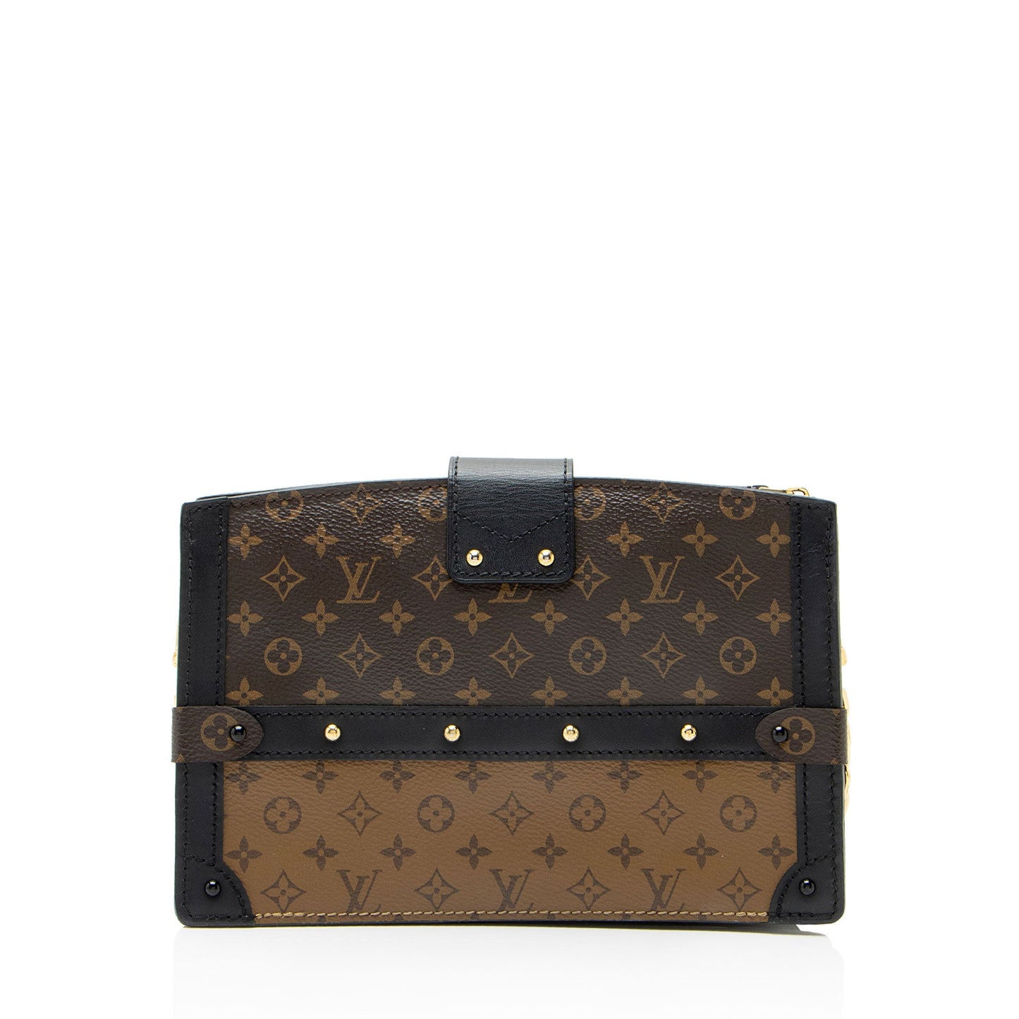 Louis Vuitton Reverse Monogram Trunk Clutch