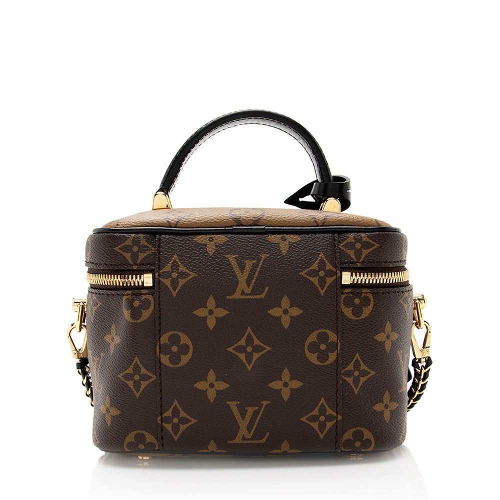 Louis Vuitton Reverse Monogram Vanity PM Shoulder Bag (SHF-19246)