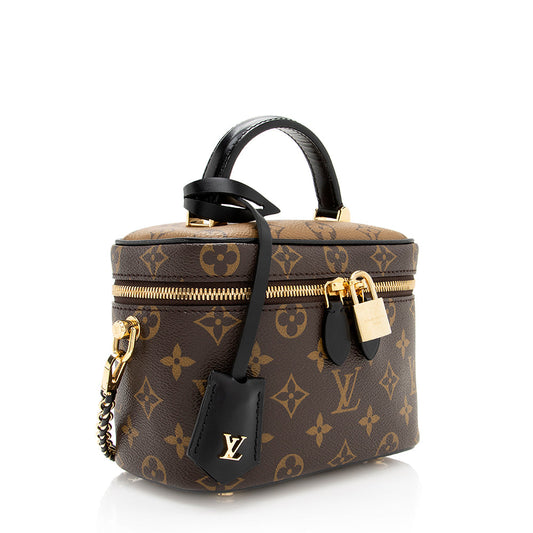 Louis Vuitton Reverse Monogram Vanity PM Shoulder Bag (SHF-19246)