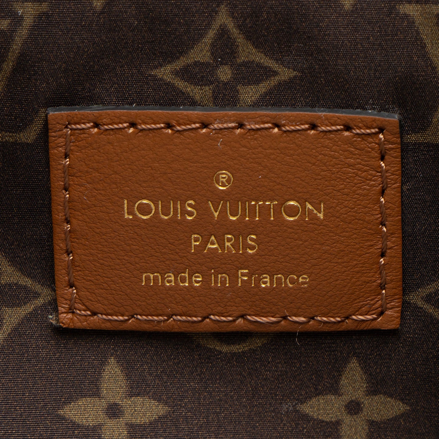 Louis Vuitton Shearling Monogram Canvas LV Ski Backpack