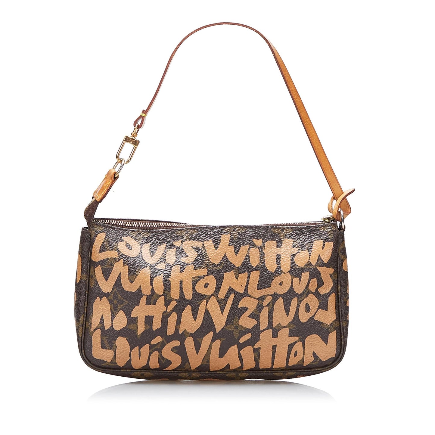 Louis Vuitton Stephen Sprouse Monogram Graffiti Pochette Accessoires (SHG-cl9BG5)