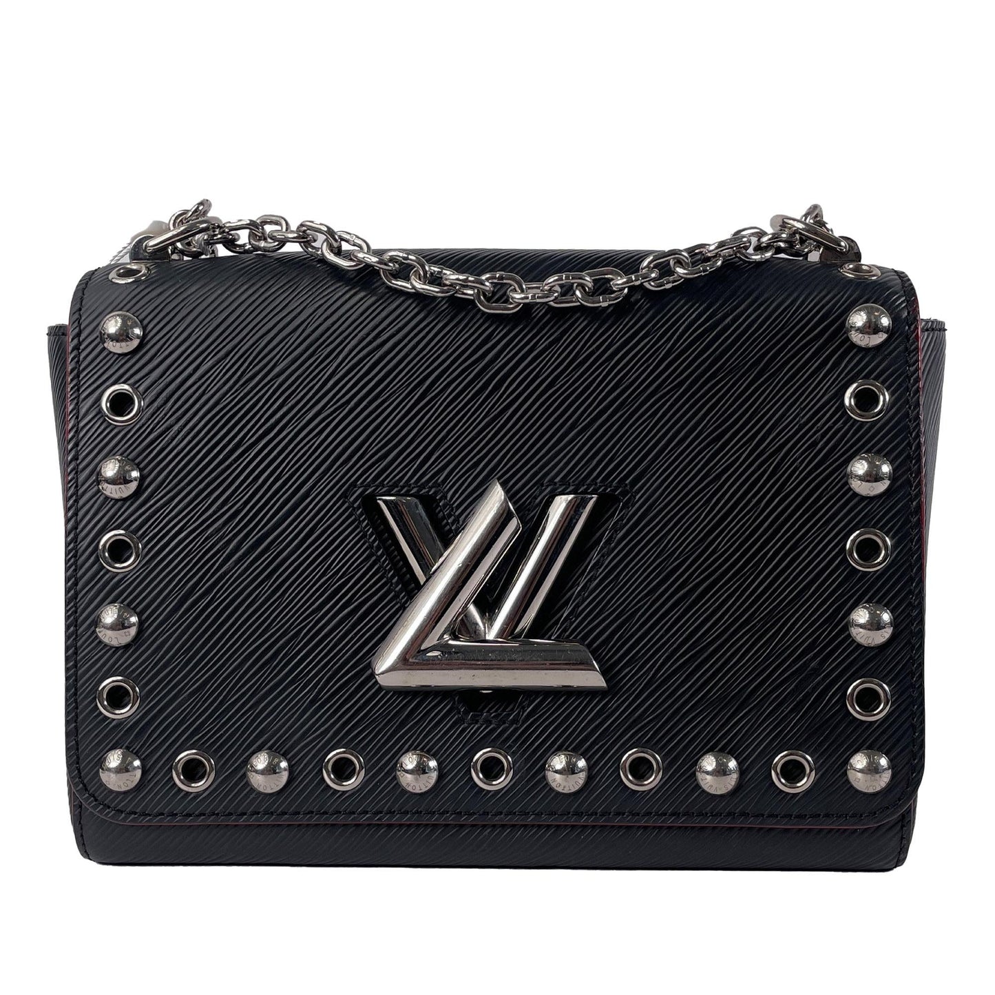 Louis Vuitton Studded Epi Twist MM (SHG-iyaUjK)