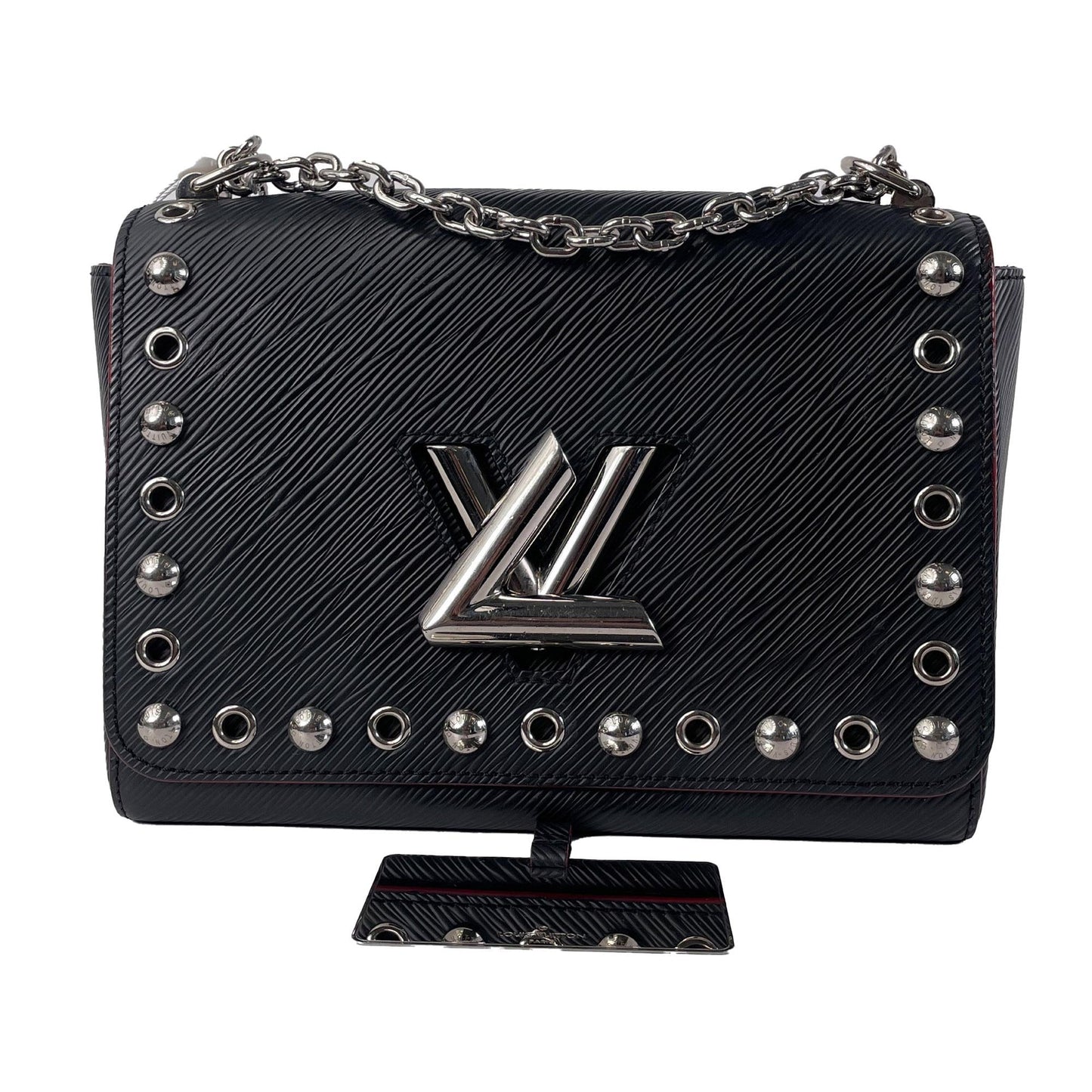Louis Vuitton Studded Epi Twist MM (SHG-iyaUjK)