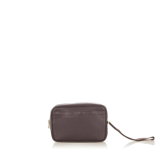 Louis Vuitton Taiga Kaluga Clutch Bag (SHG-31673)