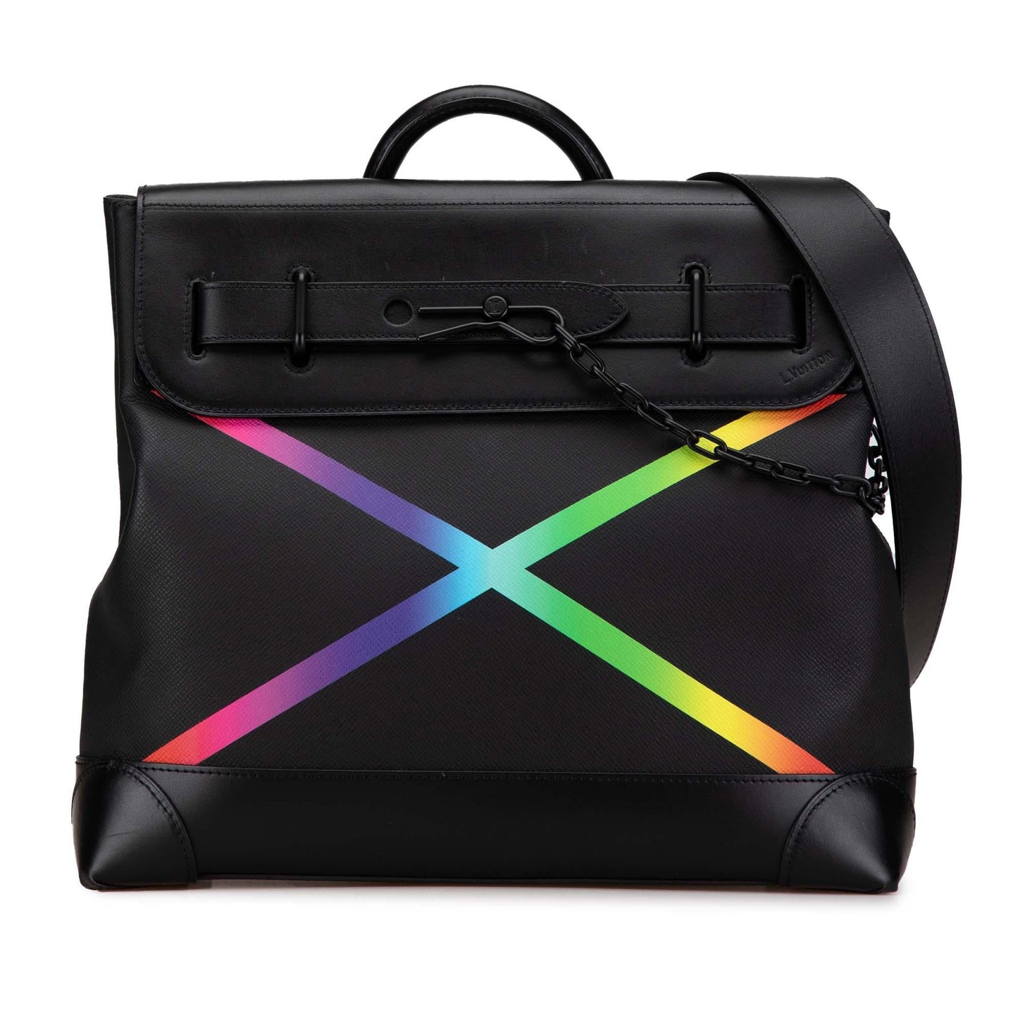 Louis Vuitton Taiga Rainbow Steamer PM