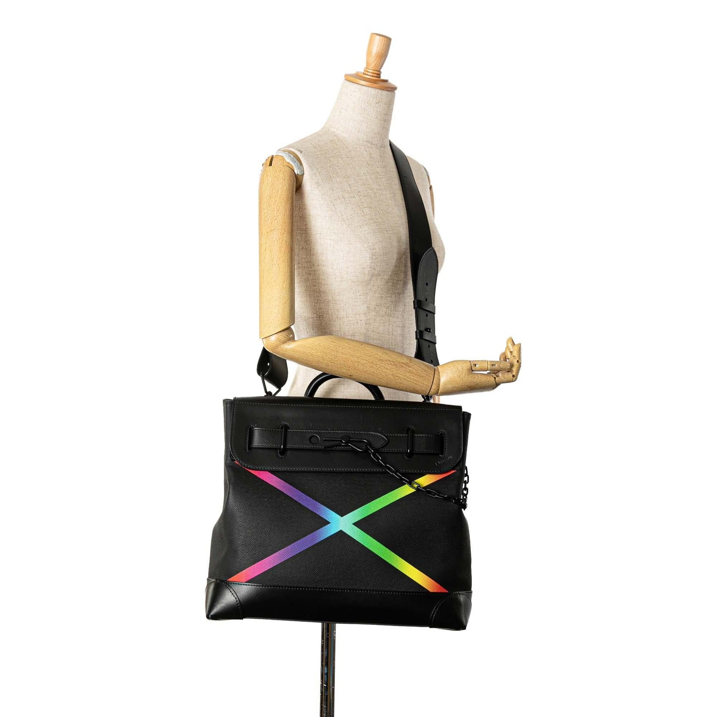 Louis Vuitton Taiga Rainbow Steamer PM