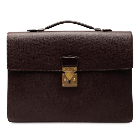 Louis Vuitton Taiga Serviette Kourad Briefcase