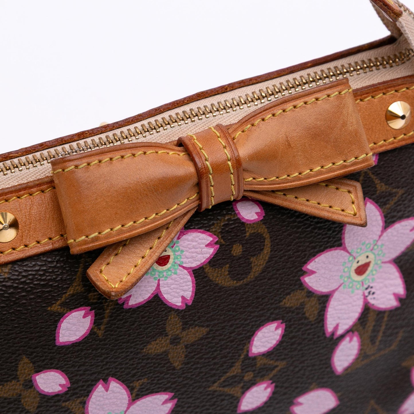 Louis Vuitton Takashi Murakami Monogram Cherry Blossom Pochette Accessoires